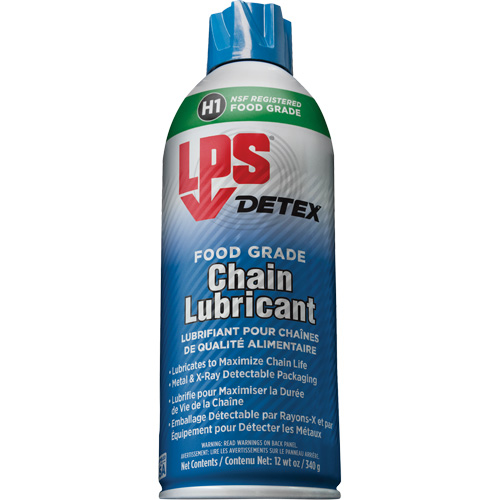 Detex&reg; Food Grade Chain Lubricant, 12 oz./340 g/430 ml, Aerosol Can Southpoint Industrial Supply