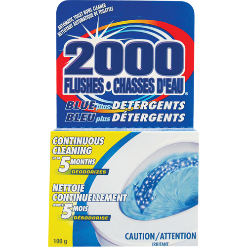 2000 Flushes&reg; Blue Plus Toilet Bowl Cleaning Detergent, 100 g, Tablet Southpoint Industrial Supply
