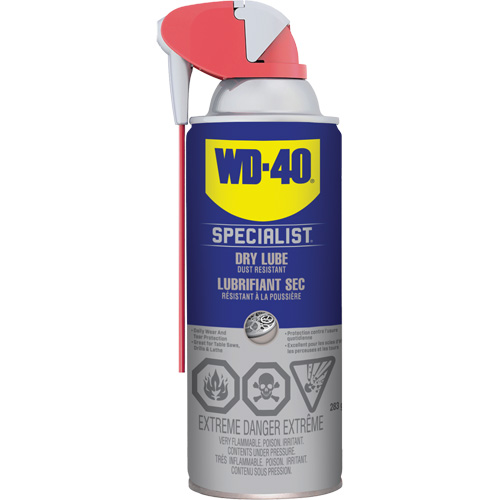Specialist&reg; Dirt & Dust Resistant Dry Lubricant PTFE Spray, Aerosol Can Southpoint Industrial Supply
