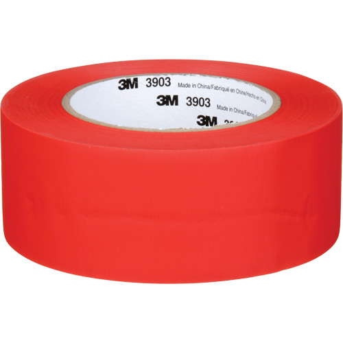 3903 Vinyl Duct Tape, 48 mm (2") W x 46 m (151') L, 6.5 mils, Red Southpoint Industrial Supply
