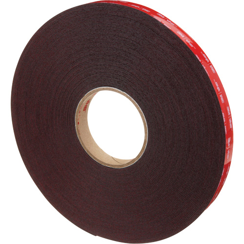 VHB Tape, 33 m (108') L x 18 mm (3/4") W, 45 mils, Acrylic Southpoint Industrial Supply