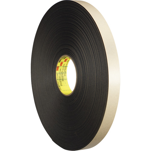 Double-Coated Foam Tape, 66 m (216') L x 12.7 mm (1/2") W, 31 mils, Polyethylene Southpoint Industrial Supply