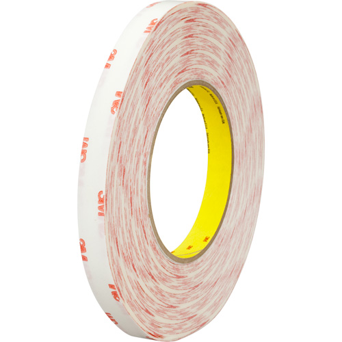 Ruban double face en textile 9456, 25,4 mm (1") x 66 m (216'), Transparent Southpoint Industrial Supply