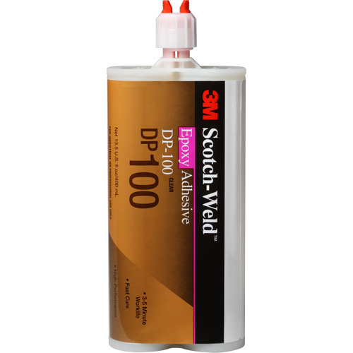Scotch-Weld Adhesive, 400 ml, Cartridge, Two-Part, Clear Southpoint Industrial Supply