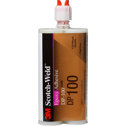 Scotch-Weld Adhesive, 200 ml, Cartridge, Two-Part, Translucent Southpoint Industrial Supply