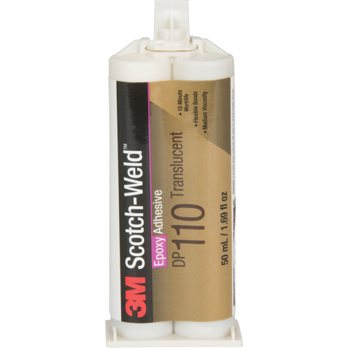 Adh&eacute;sif Scotch-Weld, 1,64 liq. oz., Cartouche double, Deux composants, Transparent Southpoint Industrial Supply