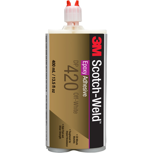 Adh&eacute;sif Scotch-Weld, 400 ml, Cartouche, Deux composants, Blanc cass&eacute; Southpoint Industrial Supply