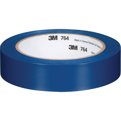 764 General-Purpose Vinyl Tape, 25.4 mm (1") W x 32.9 m (108') L, 5 mils, Blue Southpoint Industrial Supply