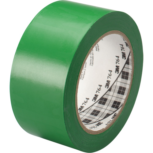 Ruban en vinyle pour travaux g&eacute;n&eacute;raux 764, 25,4 mm (1") la x 32,9 m (108') lo, 5 mils, Vert Southpoint Industrial Supply