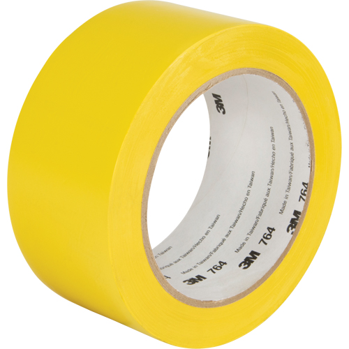764 General-Purpose Vinyl Tape, 50.8 mm (2") W x 32.9 m (108') L, 5 mils, Yellow Southpoint Industrial Supply