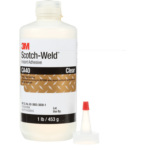 Adh&eacute;sif instantan&eacute; CA5 Scotch-Weld, Transparent, Bouteille, 1 lb Southpoint Industrial Supply