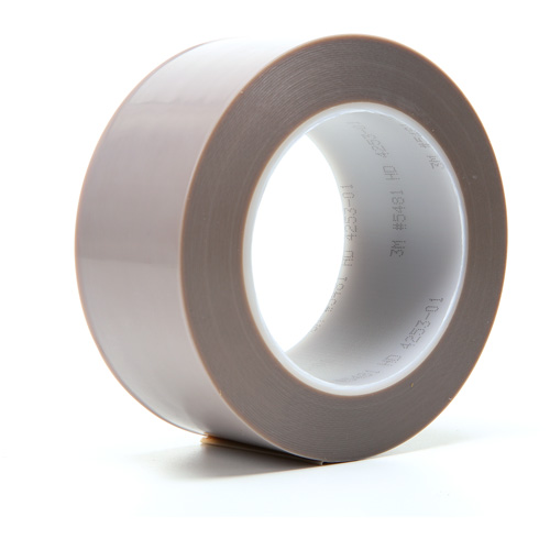 PTFE Skived Film Tape, PTFE, 25.4 mm (1") W x 33 m (108') L, 6.8 mils Thick Southpoint Industrial Supply