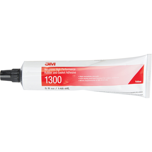 Rubber & Gasket Adhesive, Tube, Yellow Southpoint Industrial Supply