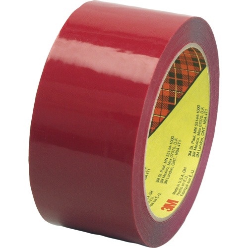 Scotch&reg; Box Sealing Tape 373, Hot Melt Adhesive, 2.5 mils, 36 mm (1-1/2") x 50 m (164') Southpoint Industrial Supply