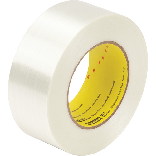 Ruban renforc&eacute; de filaments Scotch, &eacute;paisseur 6 mils, 12 mm (1/2") x 55 m (180')  Southpoint Industrial Supply