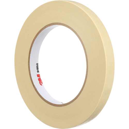 Masking Tape, 12 mm (1/2") x 55 m (180'), Beige Southpoint Industrial Supply