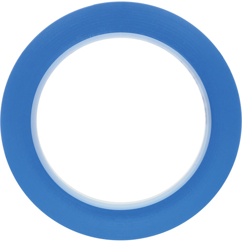 Ruban en vinyle 471, 6 mm (1/4") la x 32,9 m (108') lo, 5,2 mils, Bleu Southpoint Industrial Supply