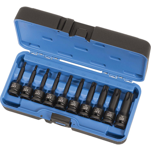 PTB-1210 Jeu de douilles &agrave; chocs DriveTorx &agrave; prise 1/2", Torx, Prise 1/2", 10 mr Southpoint Industrial Supply