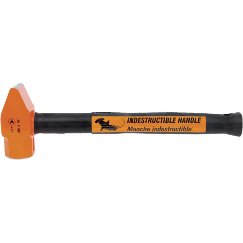 UCP-316 Marteau &agrave; panne droite &agrave; manche indestructible pour usage tr&egrave;s intensif, Poids de la t&ecirc;te 3 lb, Face Ordinaire, Prise Acier plein Southpoint Industrial Supply