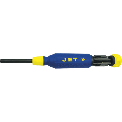 15-IN-1 Multi-Bit Screwdriver, Textured Handle Southpoint Industrial Supply