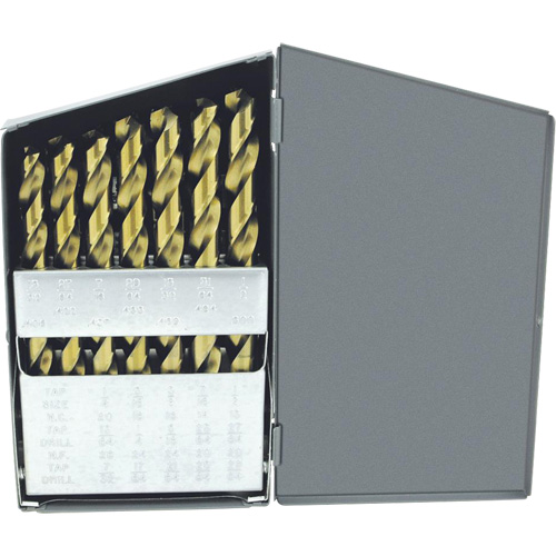 GF29CB Jet-Kut&reg; Super Premium Drill Bit Set, 29 Pieces, Cobalt Southpoint Industrial Supply