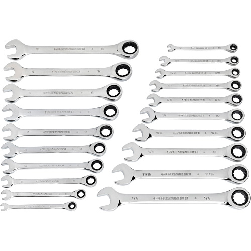 72-Tooth Combination Wrench Set Southpoint Industrial Supply