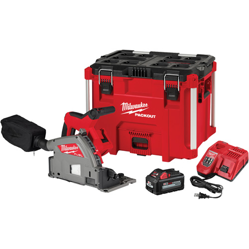 M18 Fuel Plunge Track Saw Kit, 6-1/2", 18 V Southpoint Industrial Supply