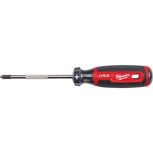 Tournevis Phillips, Tige de #2, Ronde, 211 mm lo, Prise en Coussin&eacute;e Southpoint Industrial Supply