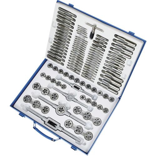 TD110A SAE/Metric Premium Alloy Tap & Die Set, 110 Pieces Southpoint Industrial Supply