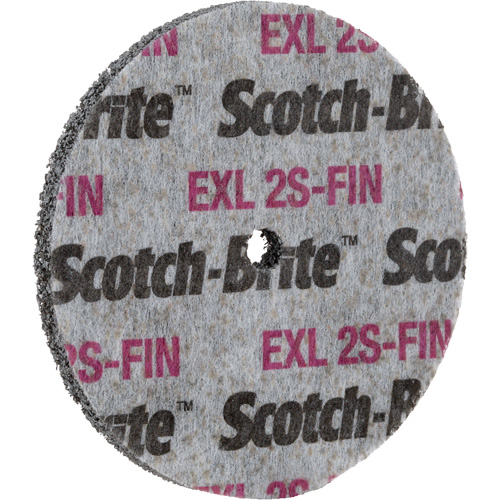 Meule homog&egrave;ne Scotch-Brite EXL, 3" x 1/2", Arbre de 1/4" Southpoint Industrial Supply