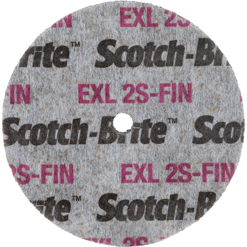 Meule homog&egrave;ne Scotch-Brite EXL, 3" x 1/2", Arbre de 1/4" Southpoint Industrial Supply