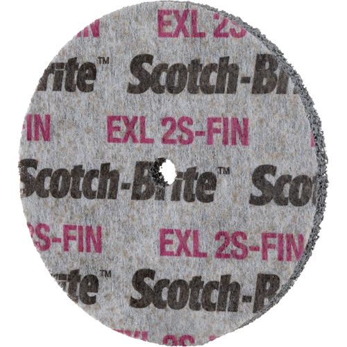 Meule homog&egrave;ne Scotch-Brite EXL, 3" x 1/2", Arbre de 1/4" Southpoint Industrial Supply
