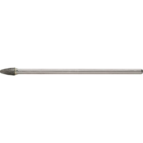 Solid Carbide Burr, SF-1L6, 1/4" Dia., 1/2" Depth of Cut Southpoint Industrial Supply