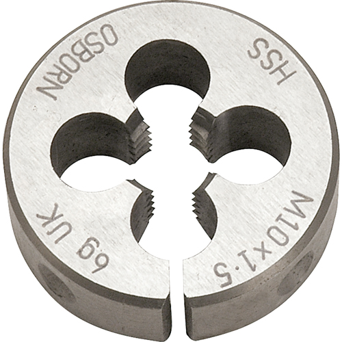 Split Circular Die, M10 X 1.5 Thread, High Speed Steel Southpoint Industrial Supply
