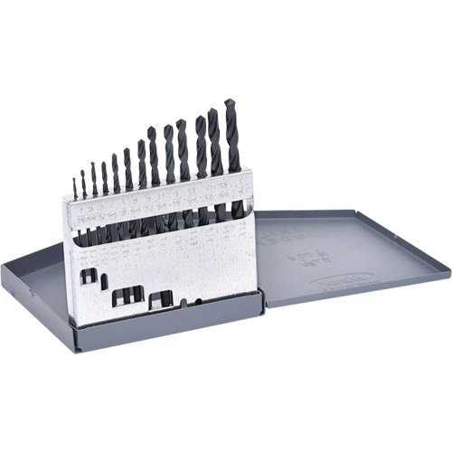 Jeu de forets courts Hyper, 13 morceaux, Acier rapide Southpoint Industrial Supply