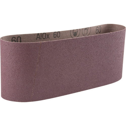 Courroie abrasive en toile 341D, 4" la x 24" lo, Oxyde d'aluminium, Grain 60 Southpoint Industrial Supply