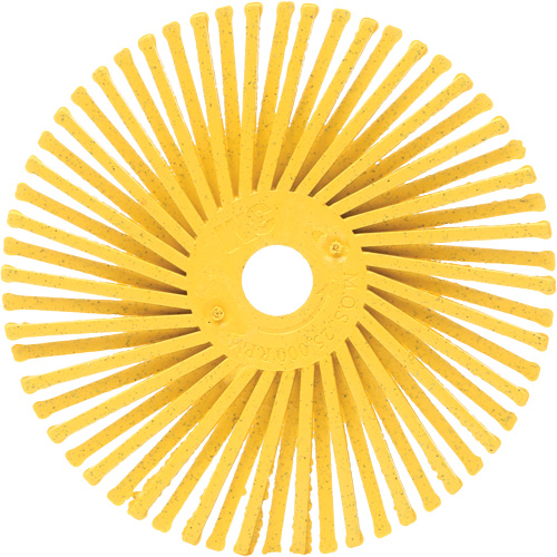 Scotch-Brite Radial Bristle Discs, Ceramic, 80 Grit, 3" Dia. Southpoint Industrial Supply