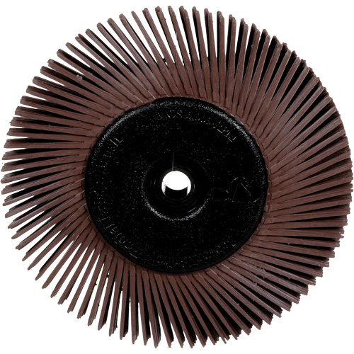 Brosses radiales bristle pour meuleuses d'&eacute;tabli, Grain 36X, 6" dia. Southpoint Industrial Supply