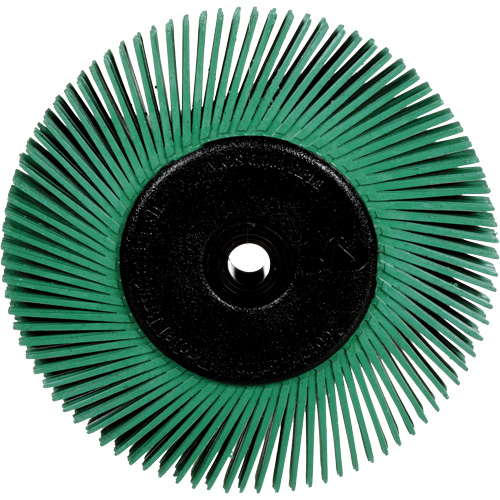 Brosses radiales bristle pour meuleuses d'&eacute;tabli, Grain 50X, 6" dia. Southpoint Industrial Supply