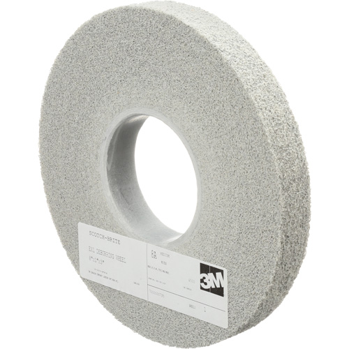 Scotch-Brite EXL Deburring Wheels, 8" x 1", 3" Arbor, Aluminum Oxide Southpoint Industrial Supply