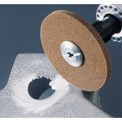 Scotch-Brite EXL Unitized Deburring Wheels, 1" x 1", 3/16" Arbor, 6A Grit Southpoint Industrial Supply