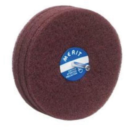 Abrasotex Non-Woven Disc Wheel, 5" Dia., Fine Grit, Aluminum Oxide Southpoint Industrial Supply