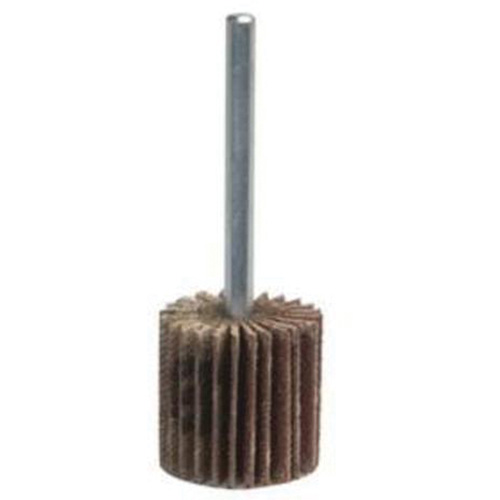 Grind-O-Flex Mini Mounted Flap Wheel, Aluminum Oxide, 180 Grit, 2" x 1/2" x 1/4" Southpoint Industrial Supply