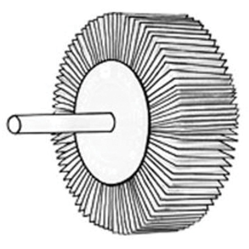 Grind-O-Flex Micro-Mini Flap Wheel, Aluminum Oxide, 120 Grit, 3/4" x 3/16" x 1/8" Southpoint Industrial Supply