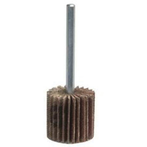 Super Finish Mini Flap Wheel, Aluminum Oxide, 120 Grit, 1-3/4" x 1/2" x 1/4" Southpoint Industrial Supply