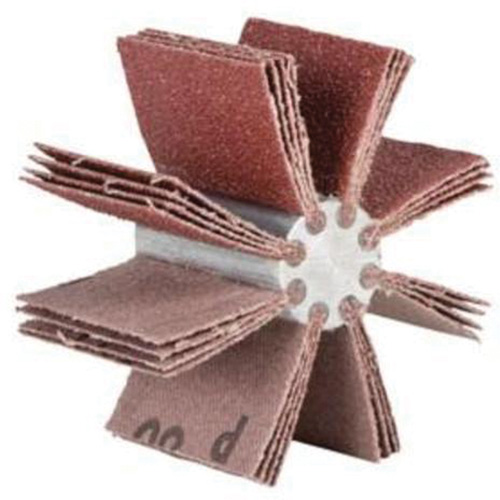 Plain Flap B-815 Bore Polisher, Aluminum Oxide, 120 Grit, 3-3/4" x 1-1/2" Southpoint Industrial Supply