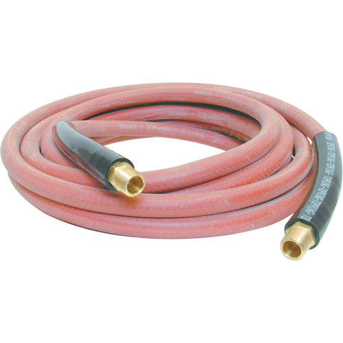Airflex General Purpose Hoses, Air, Rubber, 1/4" dia. x 15', 200 psi, 1/4 NPT Southpoint Industrial Supply