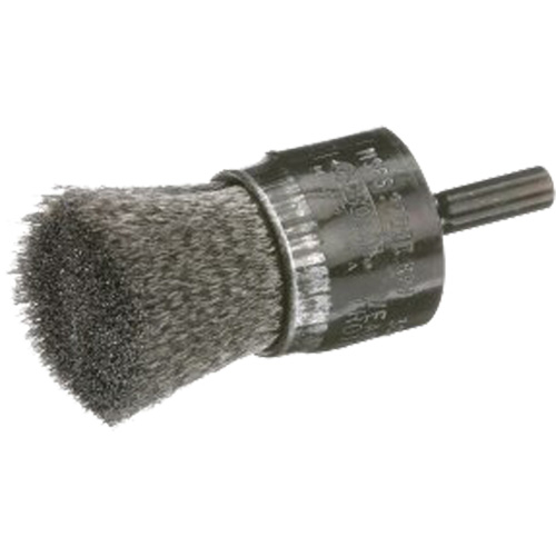Brosse mont&eacute;e &agrave; fils ondul&eacute;s, 1", Fils 0,006" Southpoint Industrial Supply