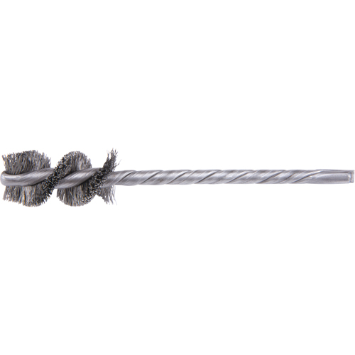 HeliTuf&reg; Crimped Wire Internal Brush Kit, 1/2" Dia. x 1" L, 3-1/2" Overall Length Southpoint Industrial Supply