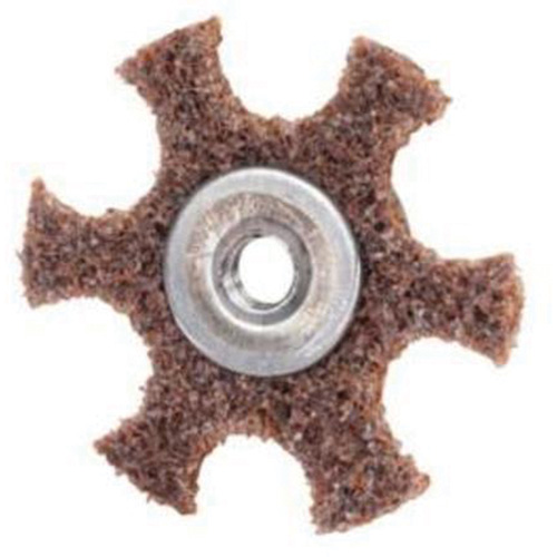 Abrasotex Surface Preparation Star, 2" Dia., Coarse Grit, Aluminum Oxide Southpoint Industrial Supply